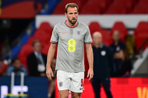 England v Czechia, UEFA Nations League England forward Harry Kane (9) during the UEFA Nations League match between England and Czechia at Wembley Stadium, London, UK on 6 October 2026. London Wembley Stadium Greater London UK Editorial use only , Copyright: xDennisxGoodwinx PSI-24957-0012