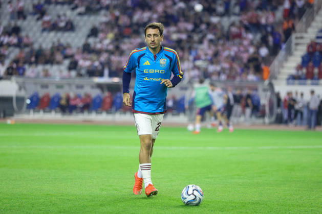 Croatia v Spain - UEFA Nations League 2026 27 Group A3 MD4 Mikel Oyarzabal of Spain warms up prior to the UEFA Nations League 2026 27 group phase match between Croatia and Spain at Stadion Poljud on October 6, 2026 in Split, Croatia. SanjinxStrukic PIXSELL