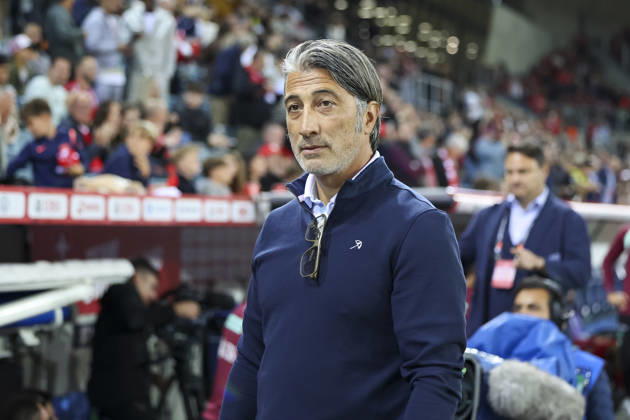 Murat Yakin, Switzerland, Coach before kickoff, Switzerland, UEFA, Nations League, Matchday 4, Switzerland vs. North Macedonia, October 6, 2026, Lucerne Swissporarena, Switzerland Copyright: xGrantxHubbsx