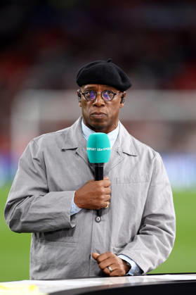 England gegen Tschechien, 6. Oktober 2026, Wembley, UEFA Nations League: England gegen Tschechien – Ian Wright im Einsatz für ITV. Foto: Jacques Feeney, Offside, London, Großbritannien  Copyright: xJacquesxFeeneyx xOffsidexOffside