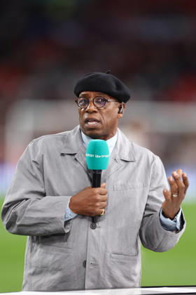 England gegen Tschechien, 6. Oktober 2026, Wembley, UEFA Nations League: England gegen Tschechien – Ian Wright im Einsatz für ITV. Foto: Jacques Feeney, Offside, London, Großbritannien  Copyright: xJacquesxFeeneyx xOffsidexOffside
