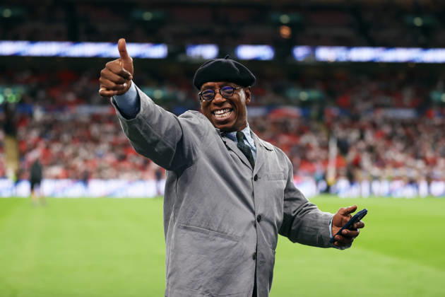 England gegen Tschechien, 6. Oktober 2026, Wembley, UEFA Nations League: England gegen Tschechien – Ian Wright im Einsatz für ITV. Foto: Jacques Feeney, Offside, London, Großbritannien  Copyright: xJacquesxFeeneyx xOffsidexOffside