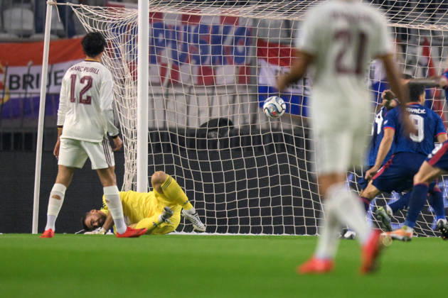 Croatia v Spain - UEFA Nations League 2026 27 Group A3 MD4 Ivan Perisic of Croatia scores a goal for 1:0 during the UEFA Nations League 2026 27 group phase match between Croatia and Spain at Stadion Poljud on October 6, 2026 in Split, Croatia. IgorxSoban PIXSELL