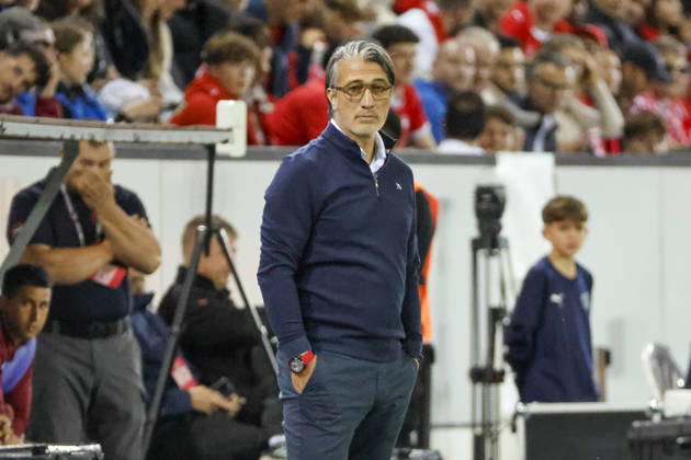 Murat Yakin, Switzerland, Coach, Switzerland, UEFA, Nations League, Matchday 4, Switzerland vs. North Macedonia, October 6, 2026, Swissporarena, Lucerne, Switzerland Copyright: xGrantxHubbsx