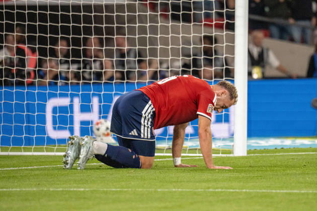 October 6, 2026, xdaymx, UEFA Nations League, England vs. Czech Republic: Vladimir Coufal of the Czech Republic scores an own goal and is visibly disappointed, London