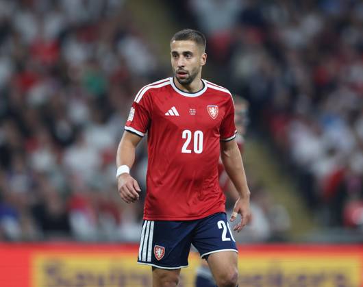 UEFA Nations League - England v Czechia LONDON, ENGLAND, OCTOBER 6: Ondrej Lingr of Czechia national team, Nationalteam during The UEFA Nations League match in Group A3 between England v Czechia at Wembley Stadium, London, England, on October 6. (Photo by Daniel Weir) London Wembley Stadium England Copyright: xDanielxWeir SportsxPressxPhotox Sportspressphoto_SPR247245