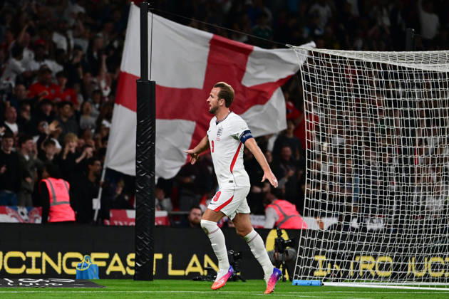 England v Czechia, UEFA Nations League GOAL England forward Harry Kane (9) scores a goal and celebrates 2-0 during the UEFA Nations League match between England and Czechia at Wembley Stadium, London, UK on 6 October 2026. London Wembley Stadium Greater London UK Editorial use only , Copyright: xDennisxGoodwinx PSI-24957-0034