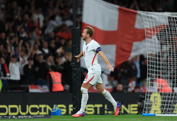 England v Czechia - UEFA Nations League 2026 27 Group A3 MD4 Harry Kane of England celebrates 2nd goal during the UEFA Nations League 2026 27 group phase match between England and Czechia at Wembley Stadium on October 6, 2026 in London, England. London Wembley Stadium England United Kingdom Copyright: xAllstarxPicturexLibraryxLtdx