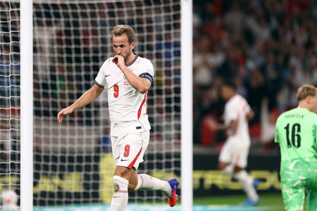 England gegen Tschechien, 6. Oktober 2026, Wembley, UEFA Nations League, England gegen Tschechien: Harry Kane aus England jubelt, nachdem er das zweite Tor für seine Mannschaft erzielt hat. Foto: Jacques Feeney, Offside, London, Großbritannien  Copyright: xJacquesxFeeneyx xOffsidexOffside