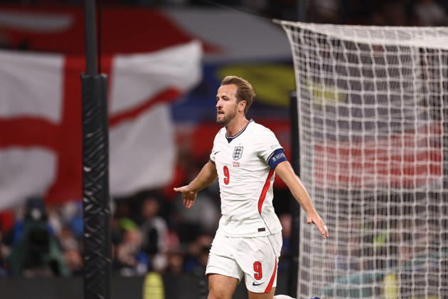 England gegen Tschechien, 6. Oktober 2026, Wembley, UEFA Nations League, England gegen Tschechien: Harry Kane von England jubelt, nachdem er das zweite Tor für seine Mannschaft erzielt hat. Foto: Jacques Feeney, Offside, London, Großbritannien  Copyright: xJacquesxFeeneyx xOffsidexOffside
