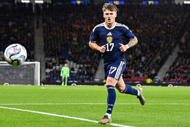 Scotland v Slovenia UEFA Nations League Ben Gannon-Doak of Scotland during the UEFA Nations League match at Barclays Hampden, Glasgow 06 10 2026 UK Newspapers OUT Copyright: xJamiexJohnstonx FIL-24032-0067