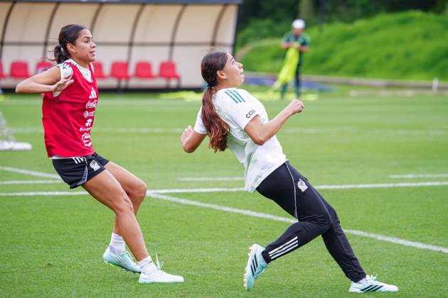 MEXICAN WOMEN S NATIONAL TEAM MEXICAN WOMEN S NATIONAL TEAM TRAINING SESSION 06 10 2026 MEXICO CITY, MEXICO General view of players on the Mexican Women’s National Soccer Team during a training session at the Centro de Alto Rendimiento in Mexico City, ahead of their friendly match against Jamaica this Friday in Aguascalientes General view of players on the Mexican Women’s National Soccer Team, during a training session at the Centro de Alto Rendimiento in Mexico City, ahead of their friendly match against Jamaica this Friday in Aguascalientes PHOTO BY IMAGENSHOP PHOTO AGENCY MEXICO CITY MEXICO CITY MEXICO Copyright: xIMAGENSHOPxAGENCIAxFOTOGRAFICAx