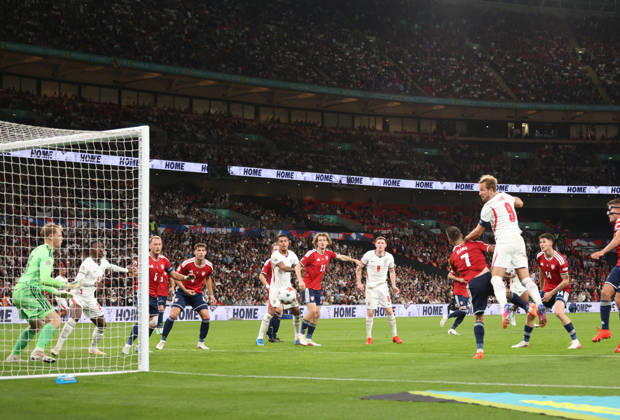 at the England v Czechia UEFA Nations League Group 3 match, at Wembley Stadium, London, UK, on 6th October, 2026.  .