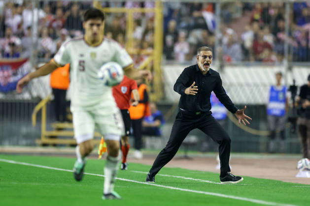 Croatia v Spain - UEFA Nations League 2026 27 Group A3 MD4 Head Coach of Croatia Slaven Bilic reacts during the UEFA Nations League 2026 27 group phase match between Croatia and Spain at Stadion Poljud on October 6, 2026 in Split, Croatia.  SanjinxStrukic PIXSELL