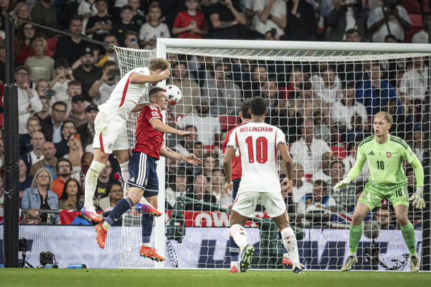 RECORD DATE NOT STATED 6th October 2026; Wembley Stadium, London, England; UEFA Nations League Football, England versus Czech Republic; Harry Kane of England scores in the 57th minute to make the score 3-0 GodfreyxPitt