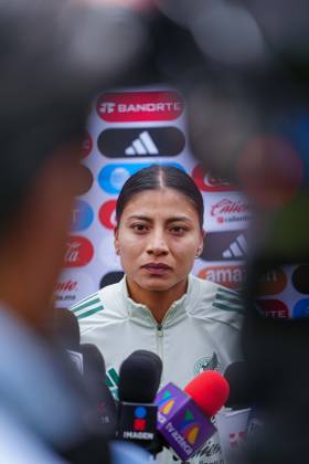 MEXICAN WOMEN S NATIONAL TEAM MEXICAN WOMEN S NATIONAL TEAM TRAINING SESSION 06 10 2026 MEXICO CITY, MEXICO Photo of Nancy Antonio of the Mexican Women’s National Soccer Team, after a training session at the Centro de Alto Rendimiento in Mexico City, ahead of their friendly match against Jamaica this Friday in Aguascalientes Photo of Nancy Antonio of the Mexican Women’s National Soccer Team, after a training session at the High-Performance Center in Mexico City, ahead of their friendly match against Jamaica this Friday in Aguascalientes. PHOTO BY IMAGENSHOP PHOTO AGENCY MEXICO CITY, MEXICO Copyright: xIMAGENSHOPxAGENCIAxFOTOGRAFICAx