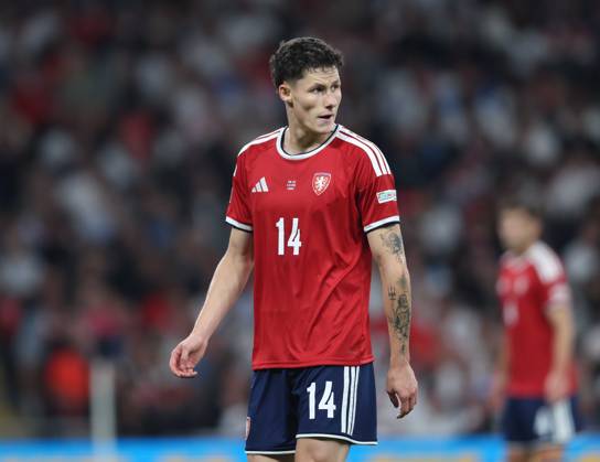 UEFA Nations League - England v Czechia LONDON, ENGLAND, OCTOBER 6: Martin Vitik of Czechia national team, Nationalteam during The UEFA Nations League match in Group A3 between England v Czechia at Wembley Stadium, London, England, on October 6. (Photo by Daniel Weir) London Wembley Stadium England Copyright: xDanielxWeir SportsxPressxPhotox Sportspressphoto_SPR247578