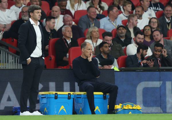 UEFA Nations League - England v Czechia LONDON, ENGLAND, OCTOBER 6: Thomas Tuchel manager of England national team, Nationalteam during The UEFA Nations League match in Group A3 between England v Czechia at Wembley Stadium, London, England, on October 6. (Photo by Daniel Weir) London Wembley Stadium England Copyright: xDanielxWeir SportsxPressxPhotox Sportspressphoto_SPR247618