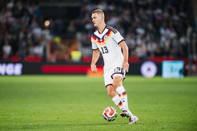 U-21 European Championship Qualifier: Germany vs. Georgia, October 6, 2026; Tom Rothe, Germany, 13; Football cutout; U-21 European Championship Qualifier, Matchday 10: Germany vs. Georgia on October 6, 2026; Bielefeld DFB REGULATIONS PROHIBIT ANY USE OF PHOTOGRAPHS AS IMAGE SEQUENCES AND OR QUASI-VIDEO Copyright: xBEAUTIFULxSPORTS Tonhäuserx