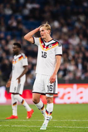 U-21 European Championship Qualifier: Germany vs. Georgia, October 6, 2026; Aljoscha Kemlein, Germany; 16 cutout soccer images; U-21 European Championship Qualifier, Matchday 10: Germany vs. Georgia on October 6, 2026; Bielefeld DFB REGULATIONS PROHIBIT ANY USE OF PHOTOGRAPHS AS IMAGE SEQUENCES AND OR QUASI-VIDEO Copyright: xBEAUTIFULxSPORTS Tonhäuserx