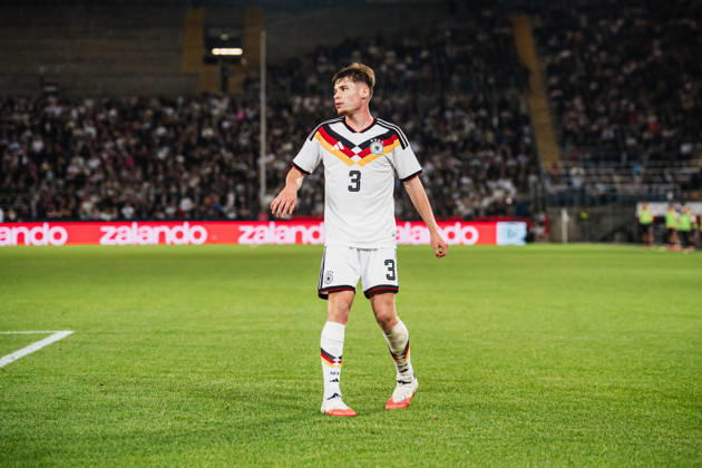 U-21 European Championship Qualifier: Germany vs. Georgia, October 6, 2026; Lukas Ullrich, Germany; 3 cutout soccer images; U-21 European Championship Qualifier; Matchday 10: Germany vs. Georgia on October 6, 2026; Bielefeld DFB REGULATIONS PROHIBIT ANY USE OF PHOTOGRAPHS AS IMAGE SEQUENCES AND OR QUASI-VIDEO Copyright: xBEAUTIFULxSPORTS Tonhäuserx