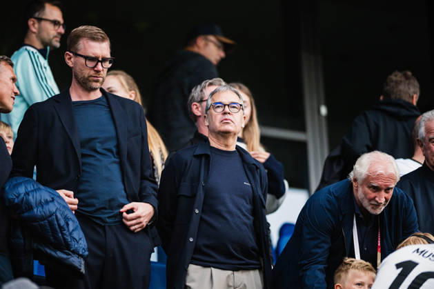 U-21 European Championship Qualifier: Germany vs. Georgia, October 6, 2026; Per Mertesacker, future DFB Managing Director, and Andreas Rettig, DFB Managing Director of Soccer; U-21 European Championship Qualifier, Matchday 10: Germany vs. Georgia on October 6, 2026, Bielefeld DFB REGULATIONS PROHIBIT ANY USE OF PHOTOGRAPHS AS IMAGE SEQUENCES AND OR QUASI-VIDEO Copyright: xBEAUTIFULxSPORTS Tonhäuserx