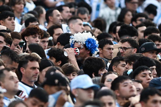 Argentina x Benin BUENOS AIRES, AR - 06.10.2026: ARGENTINA X BENIN - Fans of Argentina during the International Friendly, Länderspiel, Nationalmannschaft match between Argentina and Benin on Tuesday, October 6, 2026, at the Estadio Monumental in Buenos Aires, Argentina. The match marks Messi& 39;s farewell to the Argentine national team, Nationalteam (Photo: Gabriel Sotelo Fotoarena) x3026017x  GabrielxSotelo