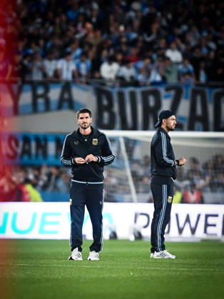 Argentina x Benin BUENOS AIRES, AR - 06.10.2026: ARGENTINA X BENIN - Rodrigo De Paul and Leandro Paredes during the International Friendly, Länderspiel, Nationalmannschaft match between Argentina and Benin on Tuesday, October 6, 2026, at the Estadio Monumental in Buenos Aires, Argentina. The match marks Messi& 39;s farewell to the Argentine national team, Nationalteam (Photo: Gabriel Sotelo Fotoarena) x3026018x  GabrielxSotelo