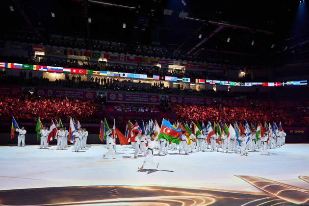 General view, OCTOBER 5, 2026 -Judo : World Judo Championships BAKU2026 Opening Ceremony at National Gymnastics Arena in Baku, Azerbaijan. Noxthirdxpartyxsales  aflo_353659134 KenxAsakurax
