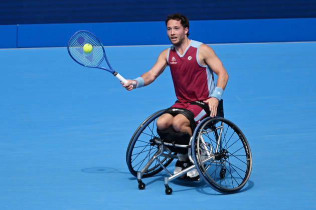 Alfie HEWETT (GBR), OCTOBER 6, 2026 - Tennis : Kinoshita Group Japan Open Tennis Championships 2026 WHEELCHAIR EXHIBITION MATCH at Ariake Coliseum, Tokyo, Japan. Noxthirdxpartyxsales  aflo_353702929 KenjiroxMatsuox