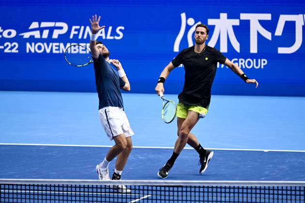Theo ARRIBAGE & Albano OLIVETTI (FRA), OCTOBER 6, 2026 - Tennis : Kinoshita Group Japan Open Tennis Championships 2026 Men s Doubles Final at Ariake Coliseum, Tokyo, Japan. Noxthirdxpartyxsales  aflo_353717512 KenjiroxMatsuox