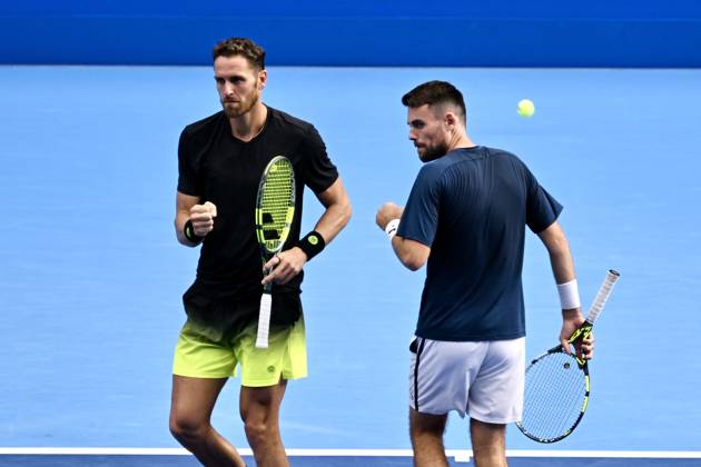 Theo ARRIBAGE & Albano OLIVETTI (FRA), OCTOBER 6, 2026 - Tennis : Kinoshita Group Japan Open Tennis Championships 2026 Men s Doubles Final at Ariake Coliseum, Tokyo, Japan. Noxthirdxpartyxsales  aflo_353717553 KenjiroxMatsuox