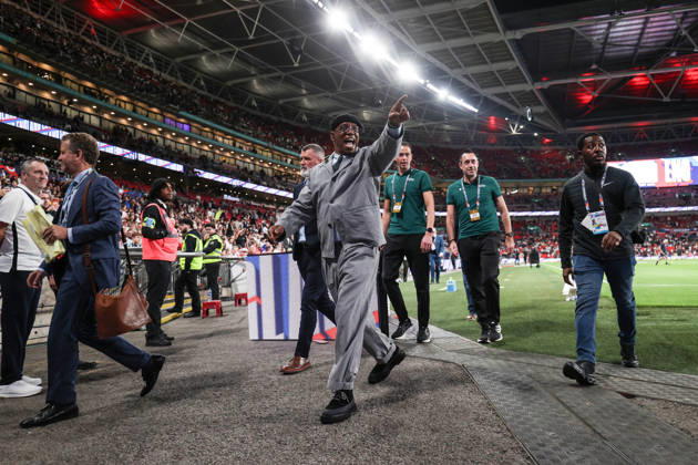 England gegen Tschechien, 6. Oktober 2026, London International Football, UEFA Nations League, England gegen Tschechien, TV-Experte Ian Wright, Foto: Charlotte Wilson, Offside London, Großbritannien Copyright: xCharlottexWilsonx xOffsidexOffside
