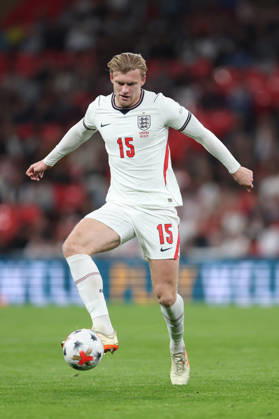 England gegen Tschechien, 6. Oktober 2026, London International Football, UEFA Nations League, England gegen Tschechien, Jarrad Branthwaite (England), Foto: Charlotte Wilson, Offside, London, Großbritannien Copyright: xCharlottexWilsonx xOffsidexOffside