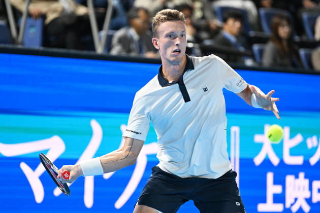 Jiri LEHECKA (CZE), OCTOBER 6, 2026 - Tennis : Kinoshita Group Japan Open Tennis Championships 2026 Men s Singles Final at Ariake Coliseum, Tokyo, Japan. Noxthirdxpartyxsales aflo_353764643 KenjiroxMatsuox