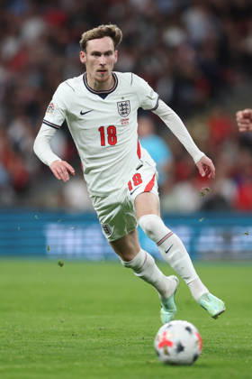 England gegen Tschechien, 6. Oktober 2026, London, Internationales Fußballspiel, UEFA Nations League, England gegen Tschechien, James Garner (England), Foto: Charlotte Wilson, Offside, London, Großbritannien Copyright: xCharlottexWilsonx xOffsidexOffside