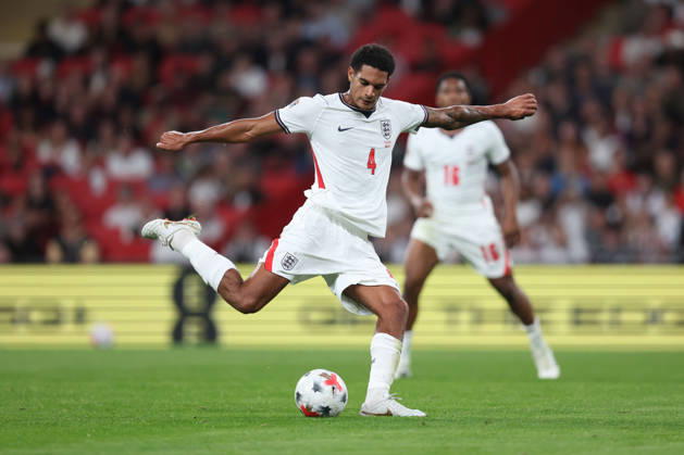 England gegen Tschechien, 6. Oktober 2026, London International Football, UEFA Nations League, England gegen Tschechien, Jarell Quansah aus England, Foto: Charlotte Wilson, Offside, London, Großbritannien Copyright: xCharlottexWilsonx xOffsidexOffside