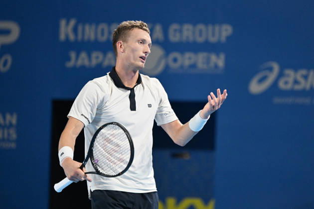 Jiri LEHECKA (CZE), OCTOBER 6, 2026 - Tennis : Kinoshita Group Japan Open Tennis Championships 2026 Men s Singles Final at Ariake Coliseum, Tokyo, Japan. Noxthirdxpartyxsales aflo_353764651 KenjiroxMatsuox