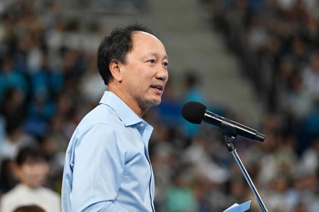 Michael Chang, OCTOBER 6, 2026 - Tennis : Kinoshita Group Japan Open Tennis Championships 2026 Kei Nishikori Tribute Ceremony at Ariake Coliseum, Tokyo, Japan. Noxthirdxpartyxsales aflo_353767047 KenjiroxMatsuox