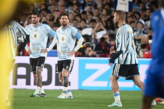 Argentina x Benin BUENOS AIRES, AR - 06.10.2026: ARGENTINA X BENIN - Lionel Messi during the International Friendly, Länderspiel, Nationalmannschaft match between Argentina and Benin on Tuesday, October 6, 2026, at the Estadio Monumental in Buenos Aires, Argentina. The match marks Messi& 39;s farewell to the Argentine national team, Nationalteam (Photo: Gabriel Sotelo Fotoarena) x3026059x GabrielxSotelo