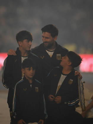 Argentina x Benin BUENOS AIRES, AR - 06.10.2026: ARGENTINA X BENIN - Lionel Messi during the International Friendly, Länderspiel, Nationalmannschaft match between Argentina and Benin on Tuesday, October 6, 2026, at the Estadio Monumental in Buenos Aires, Argentina. The match marks Messi& 39;s farewell to the Argentine national team, Nationalteam (Photo: Gabriel Sotelo Fotoarena) x3026065x GabrielxSotelo