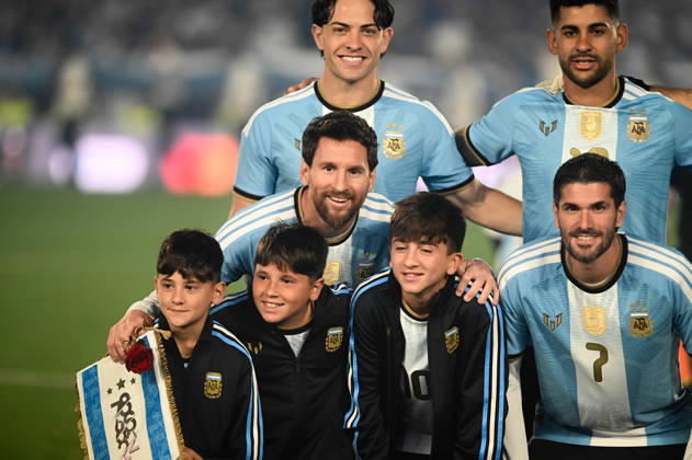 Argentina x Benin BUENOS AIRES, AR - 06.10.2026: ARGENTINA X BENIN - Lionel Messi during the International Friendly, Länderspiel, Nationalmannschaft match between Argentina and Benin on Tuesday, October 6, 2026, at the Estadio Monumental in Buenos Aires, Argentina. The match marks Messi& 39;s farewell to the Argentine national team, Nationalteam (Photo: Gabriel Sotelo Fotoarena) x3026101x  GabrielxSotelo