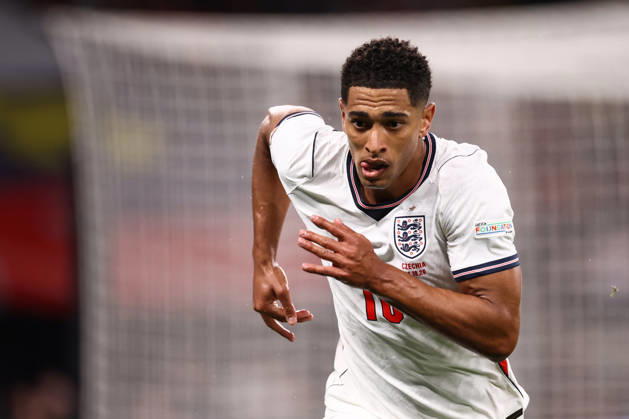 England gegen Tschechien, 6. Oktober 2026, London, UEFA Nations League: England gegen Tschechien – Jude Bellingham (England). Foto: Jacques Feeney, Offside, London, Großbritannien Copyright: xJacquesxFeeneyx xOffsidexOffside