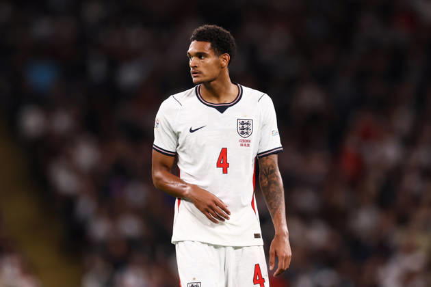 England gegen Tschechien, 6. Oktober 2026, London – UEFA Nations League: England gegen Tschechien – Jarell Quansah (England) – Foto: Jacques Feeney – Abseits – London, Großbritannien Copyright: xJacquesxFeeneyx xOffsidexOffside