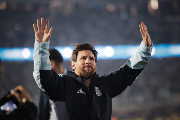 Lionel Messi s Final Match for the Argentine National Team Copyright: xNICOLASxABOAFxNICOLASxABOAFx