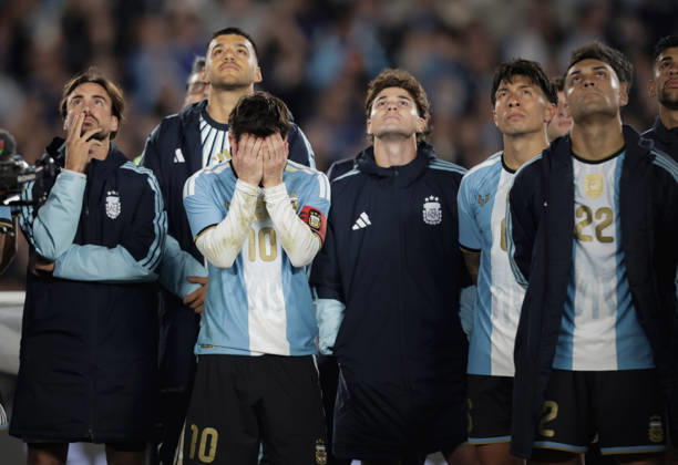 Lionel Messi s Final Match for the Argentine National Team Copyright: xNICOLASxABOAFxNICOLASxABOAFx
