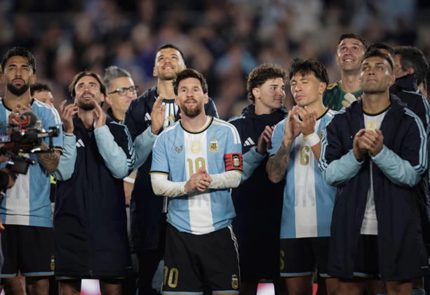 Lionel Messi s Final Match for the Argentine National Team Copyright: xNICOLASxABOAFxNICOLASxABOAFx