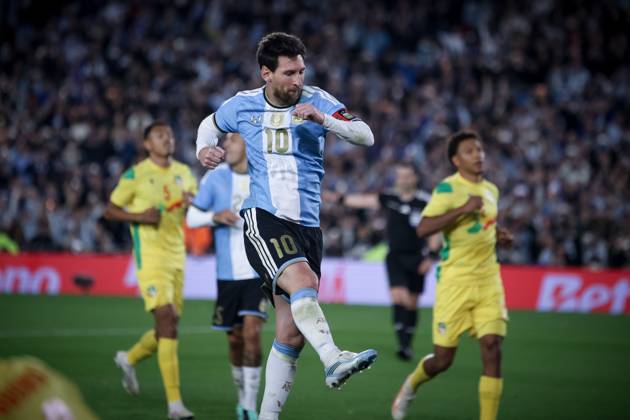 October 6, 2026, Buenos Aires, Buenos Aires, Argentina: Lionel Messi of Argentina celebrates his goal during the match between Argentina and Benin International Friendly, Länderspiel, Nationalmannschaft match, The last match of Messi with Argentina national team, Nationalteam Final score: Argentina 3 - 0 Benin Buenos Aires Argentina - ZUMAs197 20261006_aaa_s197_238 Copyright: xRobertoxxTuerox