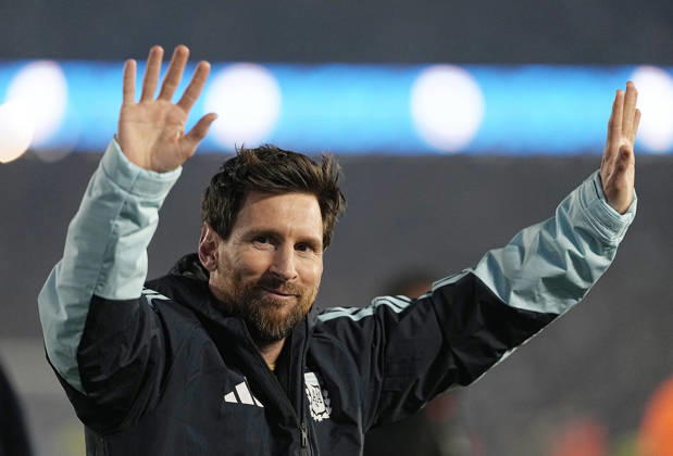 Lionel Messi, Argentina vs. Benin, Friendly Match, October 6, 2026, Monumental Stadium, Buenos Aires. Photo by Javier Garcia Martino, CABJ Press