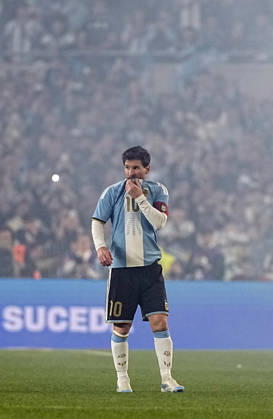 Lionel Messi, Argentina vs. Benin, Friendly Match, October 6, 2026, Monumental Stadium, Buenos Aires. Photo by Javier Garcia Martino, CABJ Press